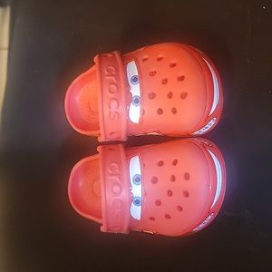 Lighting mcQueen Crocs size C6